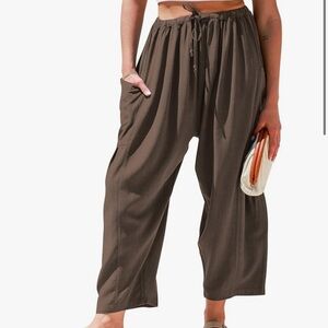 TARSE Wide Leg Linen Pants